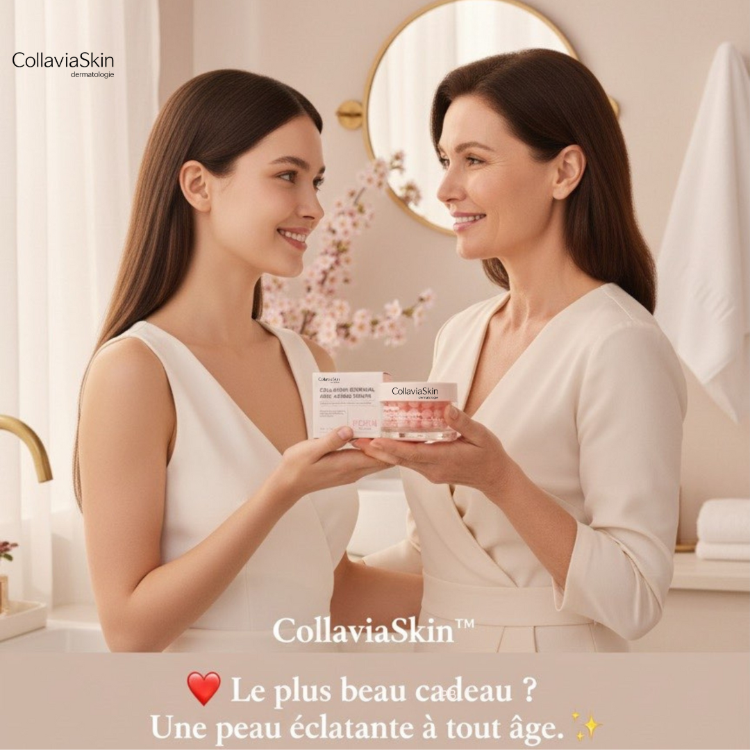 Redécouvre La Peau Dont Tu Rêvais | Crème au Collagène CollaviaSkin™